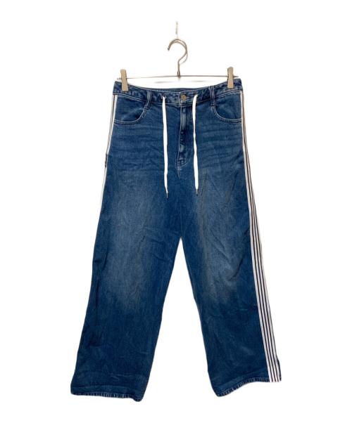darich（ダーリッチ）Darich (ダーリッチ) リメイクライクワイドデニムパンツ インディゴ サイズ:Ｍの古着・服飾アイテム