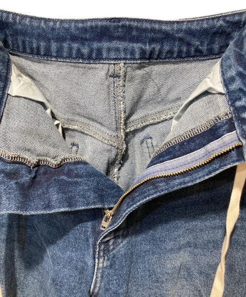 darich（ダーリッチ）Darich (ダーリッチ) リメイクライクワイドデニムパンツ インディゴ サイズ:Ｍの古着・服飾アイテム