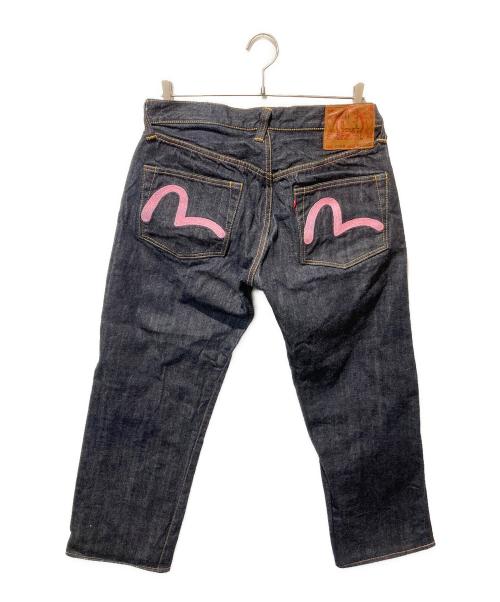 EVISU（エヴィス）EVISU (エヴィス) カモメ刺繍セルビッチデニムパンツ インディゴ サイズ: W36の古着・服飾アイテム