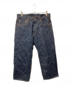 ONI DENIMオニデニム）の古着「セルビッチデニムパンツ」｜インディゴ
