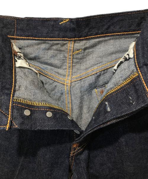 EVISU（エヴィス）EVISU (エヴィス) カモメプリントセルビッチデニムパンツ インディゴ サイズ:W35の古着・服飾アイテム