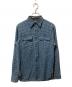 RRL（ダブルアールエル）の古着「ギンガムチェックシャツ」｜ブルー