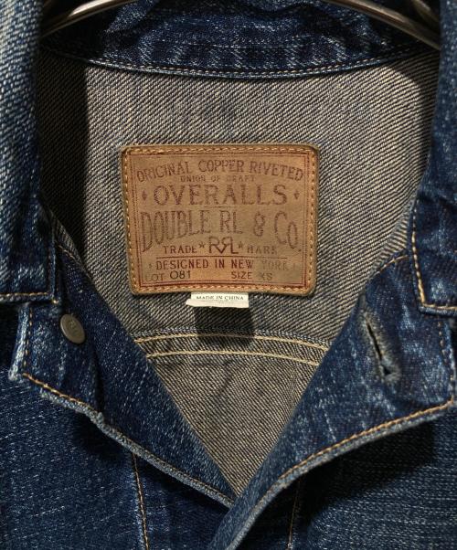 RRL（ダブルアールエル）RRL (ダブルアールエル) 2ndタイプデニムジャケット インディゴ サイズ:ＸＳの古着・服飾アイテム