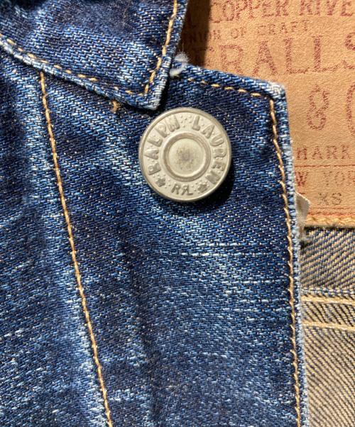 RRL（ダブルアールエル）RRL (ダブルアールエル) 2ndタイプデニムジャケット インディゴ サイズ:ＸＳの古着・服飾アイテム