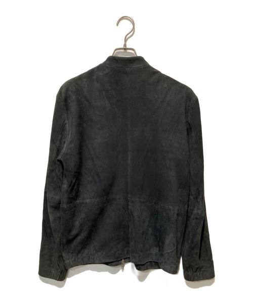 theory（セオリー）theory (セオリー) ゴートレザージャケット ブラック サイズ:ＸＳの古着・服飾アイテム