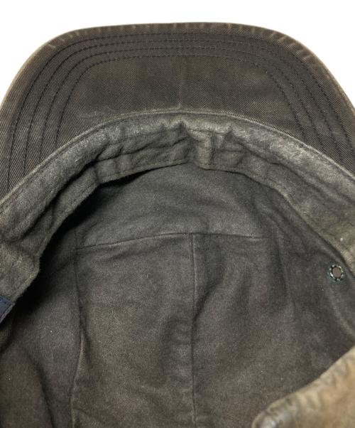 POLO RALPH LAUREN（ポロ・ラルフローレン）POLO RALPH LAUREN (ポロ・ラルフローレン) オイルドキャップ ブラウン サイズ:FREEの古着・服飾アイテム