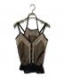 MURRAL（ミューラル）の古着「Pigment knit camisole top」｜ブラック