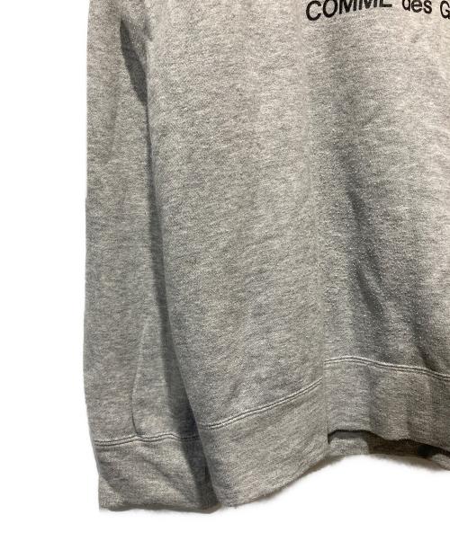 PLAY COMME des GARCONS（プレイコムデギャルソン）PLAY COMME des GARCONS (プレイコムデギャルソン) ジップパーカー グレー サイズ:XLの古着・服飾アイテム