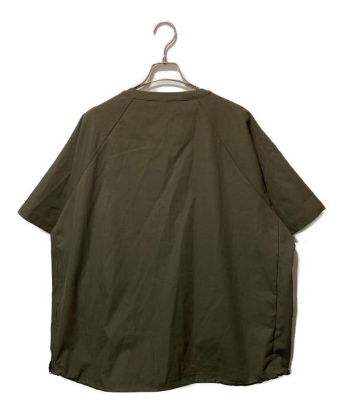 UNTRACE（アントレース）UNTRACE (アントレース) WATER REPELLENT 2W STRETCH SMOCK S/S カーキ サイズ:2の古着・服飾アイテム