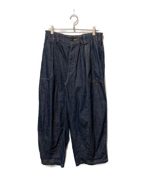 is-ness（イズネス）is-ness (イズネス) BALLOON BAKER PANTS インディゴ サイズ:Mの古着・服飾アイテム