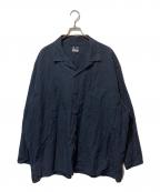 is-nessイズネス）の古着「AH.H SHIRT」｜ネイビー
