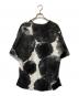 ISSEY MIYAKE MEN (イッセイミヤケメン) 手捺染オーバーサイズドTシャツ ブラック サイズ:表記なし：12000円
