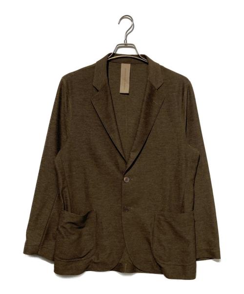 MACKINTOSH LONDON（マッキントッシュ ロンドン）MACKINTOSH LONDON (マッキントッシュ ロンドン) FLEX JERSEYテーラードジャケット カーキ サイズ:40の古着・服飾アイテム