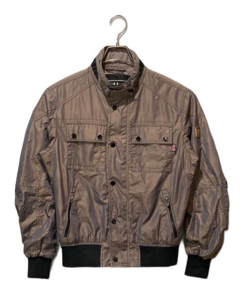 BELSTAFF（ベルスタッフ）BELSTAFF (ベルスタッフ) ナイロンバイカージャケット ブラウン サイズ:Mの古着・服飾アイテム