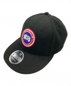 CANADA GOOSE×New Eraカナダグース×ニューエラ）の古着「キャップ」｜ブラック
