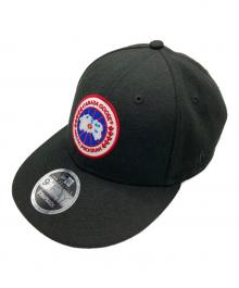 CANADA GOOSE×New Era（カナダグース×ニューエラ）の古着「キャップ」｜ブラック