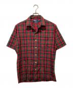 POLO RALPH LAURENポロ・ラルフローレン）の古着「オープンカラーシャツ」｜レッド