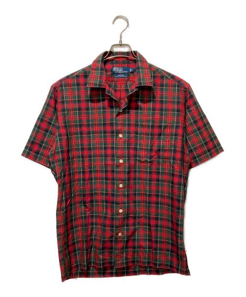 POLO RALPH LAUREN（ポロ・ラルフローレン）POLO RALPH LAUREN (ポロ・ラルフローレン) オープンカラーシャツ レッド サイズ:Sの古着・服飾アイテム