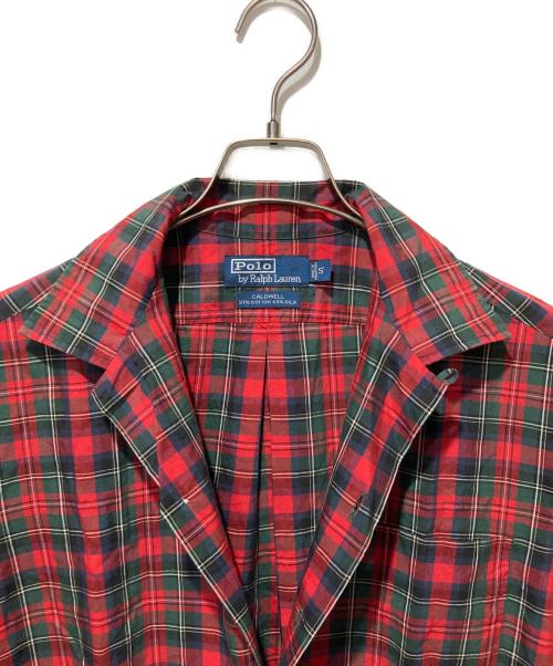 POLO RALPH LAUREN（ポロ・ラルフローレン）POLO RALPH LAUREN (ポロ・ラルフローレン) オープンカラーシャツ レッド サイズ:Sの古着・服飾アイテム
