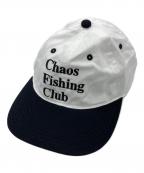 CHAOS FISHING CLUBカオスフィッシングクラブ）の古着「キャップ」｜ホワイト