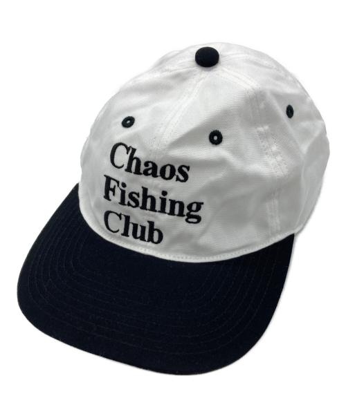 CHAOS FISHING CLUB（カオスフィッシングクラブ）CHAOS FISHING CLUB (カオスフィッシングクラブ) キャップ ホワイトの古着・服飾アイテム