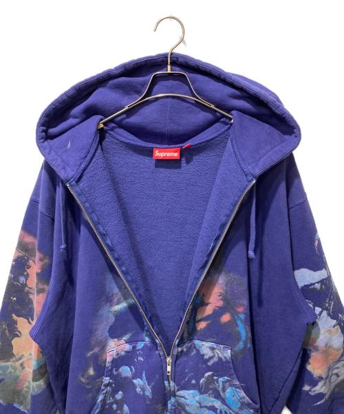 SUPREME（シュプリーム）SUPREME (シュプリーム) フランクフラゼッタ ジップ アップ フーディー スウェットシャツ  ネイビー サイズ:XLの古着・服飾アイテム