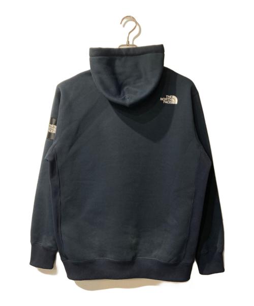 THE NORTH FACE（ザ ノース フェイス）THE NORTH FACE (ザ ノース フェイス) スクエアロゴフルジップパーカー ネイビー サイズ:Mの古着・服飾アイテム