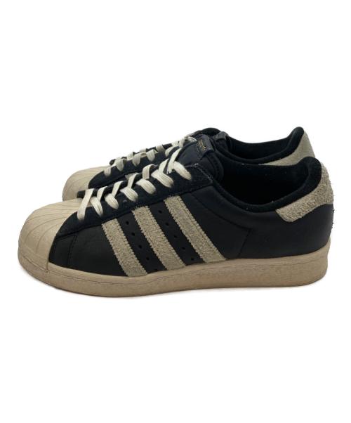 adidas（アディダス）adidas (アディダス) SUPERSTAR 82 CORE BLACK スーパースター82　コア　ブラック ブラック サイズ:25.5cmの古着・服飾アイテム