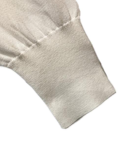 IENA（イエナ）IENA (イエナ) ドライコットンVネックカーディガン ホワイト サイズ:FREE 未使用品の古着・服飾アイテム