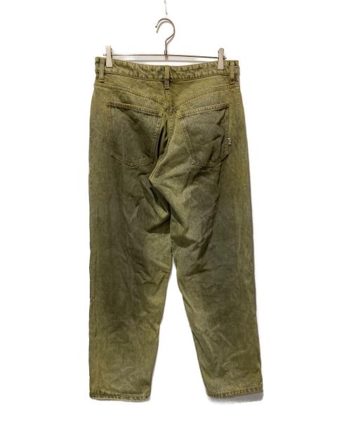 HUF（ハフ）HUF (ハフ) CROMER WASHED PANTクロマー ウォッシュド パンツ イエロー サイズ:W30の古着・服飾アイテム