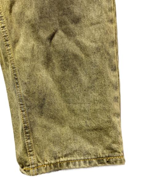 HUF（ハフ）HUF (ハフ) CROMER WASHED PANTクロマー ウォッシュド パンツ イエロー サイズ:W30の古着・服飾アイテム