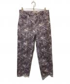 HUFハフ）の古着「cromer camo pantコーナーカモパンツ」｜パープル
