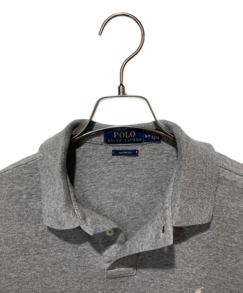 POLO RALPH LAUREN（ポロ・ラルフローレン）POLO RALPH LAUREN (ポロ・ラルフローレン) ポロシャツ グレー サイズ:Sの古着・服飾アイテム
