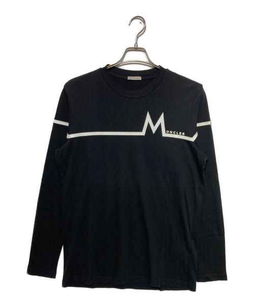MONCLER（モンクレール）MONCLER (モンクレール) LS T-SHIRT ブラック サイズ:Ｓの古着・服飾アイテム