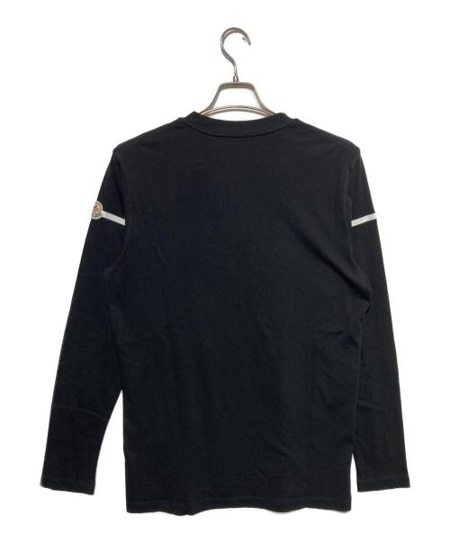 MONCLER（モンクレール）MONCLER (モンクレール) LS T-SHIRT ブラック サイズ:Ｓの古着・服飾アイテム