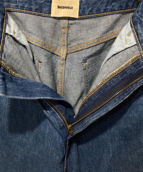 SHISHIKUI（シシクイ）SHISHIKUI (シシクイ) Daco INDIGO DENIMダコインディゴデニム インディゴ サイズ:38の古着・服飾アイテム