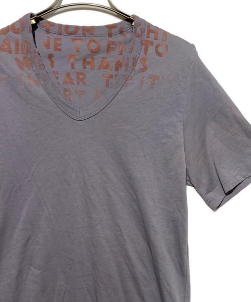 Maison Margiela（メゾンマルジェラ）Maison Margiela (メゾンマルジェラ) AIDS TEE グレー サイズ:Sの古着・服飾アイテム