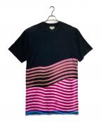DRIES VAN NOTEN×LEN LYEドリスヴァンノッテン×レン・ライ）の古着「半袖カットソーワンピース」｜ブラック