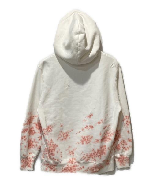 masu（エムエーエスユー）masu (エムエーエスユー) 24AW BACTERIA FOODIE　バクテリアフーディー ホワイト サイズ:44の古着・服飾アイテム