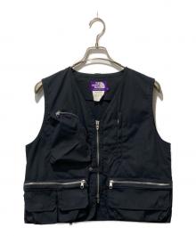 THE NORTHFACE PURPLELABEL（ザ・ノースフェイス パープルレーベル）の古着「65/35 Angle Vest　アングルベスト」｜ネイビー