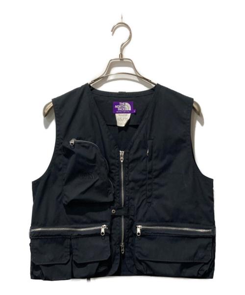 THE NORTHFACE PURPLELABEL（ザ・ノースフェイス パープルレーベル）THE NORTHFACE PURPLELABEL (ザ・ノースフェイス パープルレーベル) 65/35 Angle Vest　アングルベスト ネイビー サイズ:Sの古着・服飾アイテム
