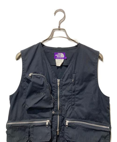 THE NORTHFACE PURPLELABEL（ザ・ノースフェイス パープルレーベル）THE NORTHFACE PURPLELABEL (ザ・ノースフェイス パープルレーベル) 65/35 Angle Vest　アングルベスト ネイビー サイズ:Sの古着・服飾アイテム