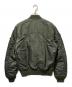 ALPHA (アルファ) MA-1 ワッペンジャケット オリーブ サイズ:XL：10000円