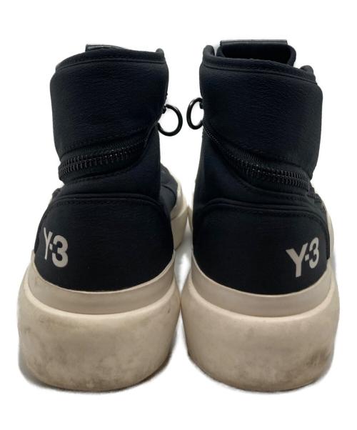 Y-3（ワイスリー）Y-3 (ワイスリー) adidas (アディダス) Y-3 AJATU COURT HIGH　アジャトゥ コート ハイ ブラック サイズ:27cmの古着・服飾アイテム