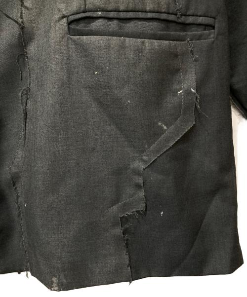 kodak black（コダックブラック）kodak black (コダックブラック) 再構築テーラードジャケット グレー サイズ:Mの古着・服飾アイテム