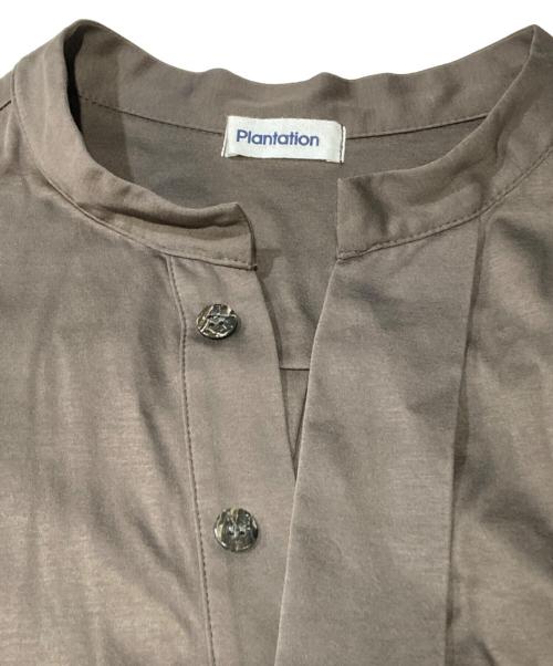 plantation（プランテーション）Plantation (プランテーション) ワンピース ブラウン サイズ:Mの古着・服飾アイテム