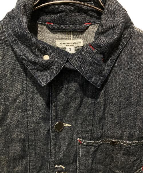 Engineered Garments（エンジニアド ガーメンツ）Engineered Garments (エンジニアド ガーメンツ) デニムカバーオール インディゴ サイズ:Ｓの古着・服飾アイテム