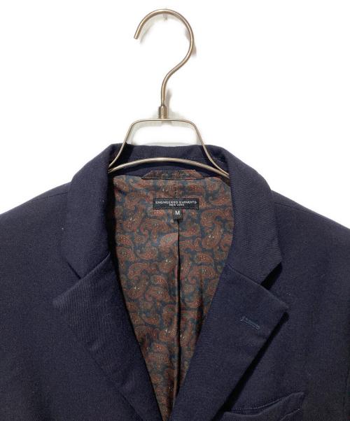 Engineered Garments（エンジニアド ガーメンツ）Engineered Garments (エンジニアド ガーメンツ) 裏地ペイズリーウール2Bジャケット ネイビー サイズ:Mの古着・服飾アイテム