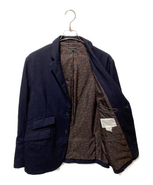 Engineered Garments（エンジニアド ガーメンツ）Engineered Garments (エンジニアド ガーメンツ) 裏地ペイズリーウール2Bジャケット ネイビー サイズ:Mの古着・服飾アイテム