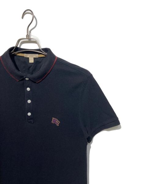 BURBERRY BRIT（バーバリーブリット）BURBERRY BRIT (バーバリーブリット) ポロシャツ ブラック サイズ:Mの古着・服飾アイテム